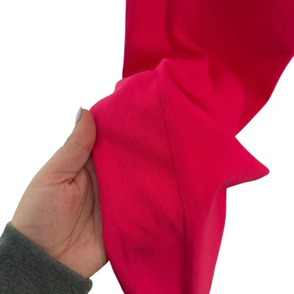 Sincerely Jules for Bandier The Meadow Leggings Azalea Pink Size Medium Athletic - Picture 6 of 9